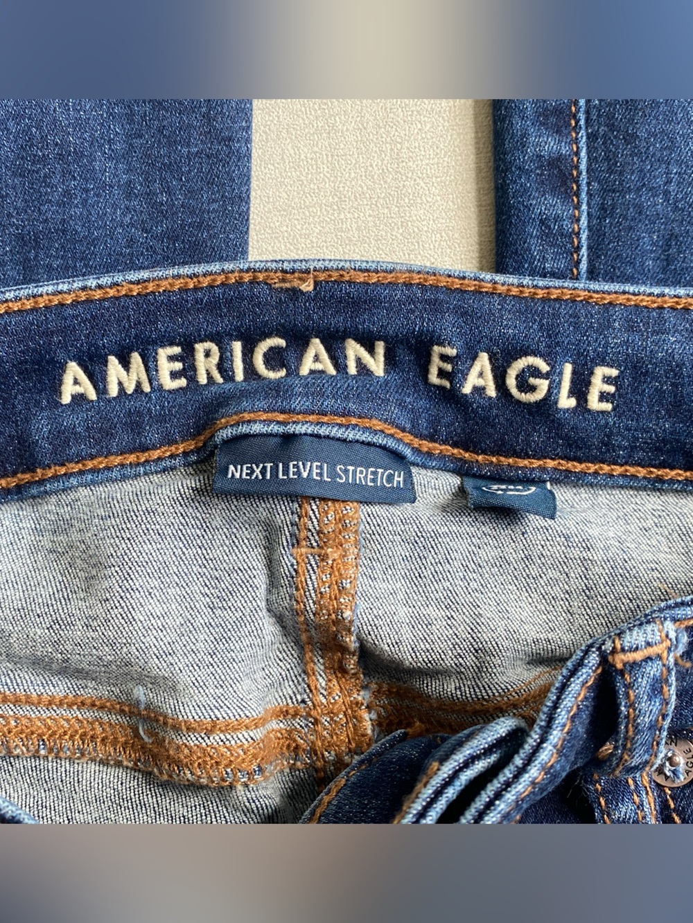 American Eagle Outfitters Womens Low Rise Flare Jeans Size 2 - Picture 12 of 13
